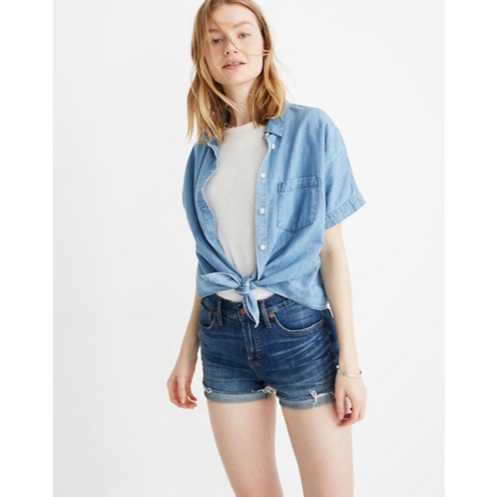 Madewell high-Rise Denim Shorts